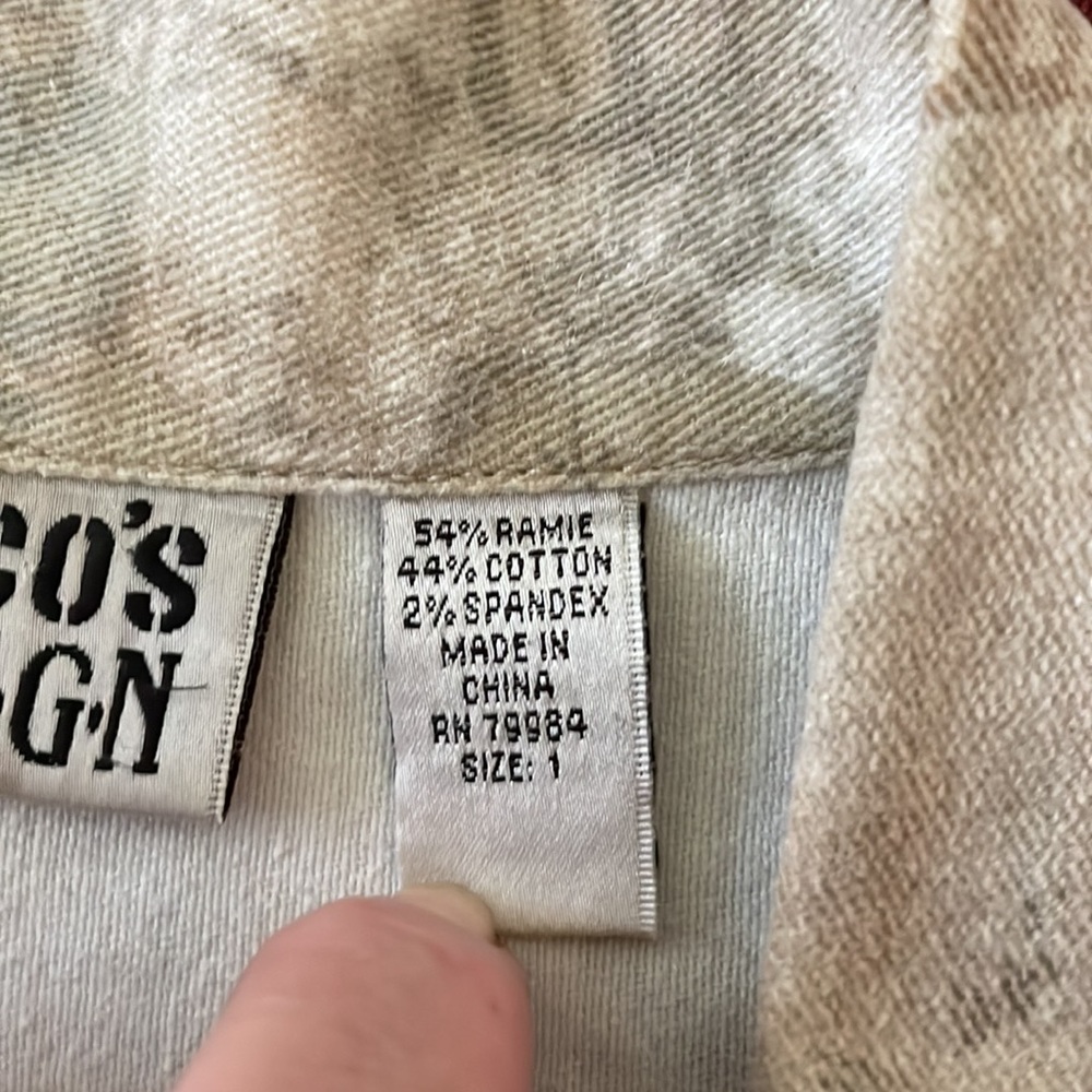 Chico’s jacket - Picture 7 of 8
